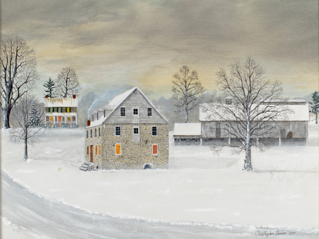 Baumgardner's Mill, Mill, Winter, Christmas