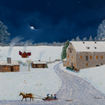 Compass Mill, Winter