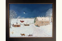 Compass Mill, Winter, Christopher Lanser Fine Art, Lititz