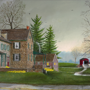 Print: Poole Forge 10 x 24